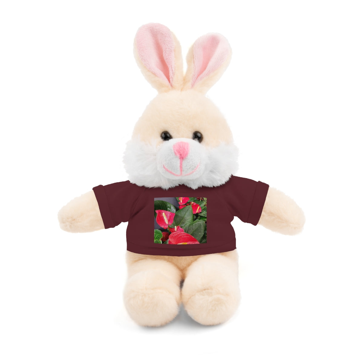 Island Style Anthurium  Stuffed Animals with Tee