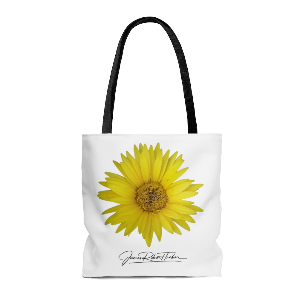 Exclusive Designer Tote Bag "Yellow Daisy Mum"