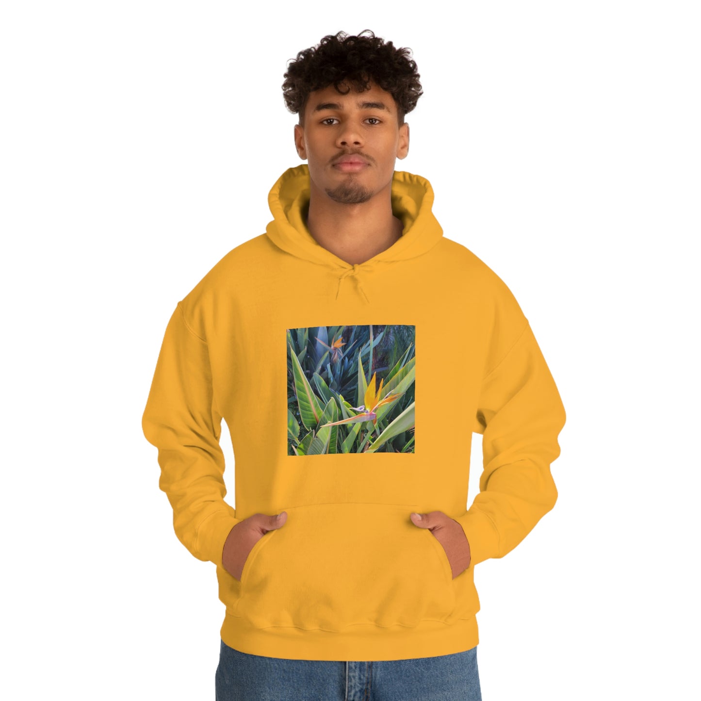 Island Style Bird of Paradise Unisex Heavy Blend™ Hooded Sweatshirt