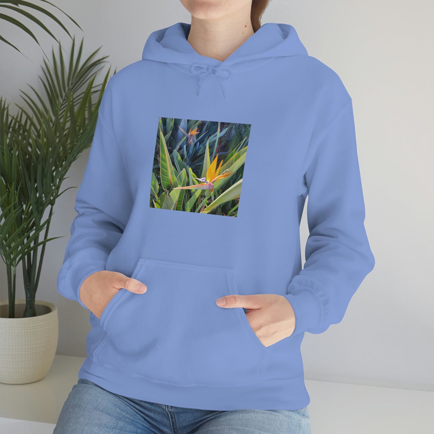 Island Style Bird of Paradise Unisex Heavy Blend™ Hooded Sweatshirt