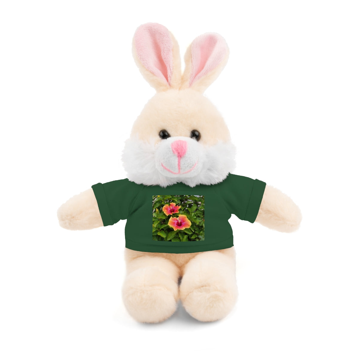 Island Style Hibiscus Stuffed Animals with Tee