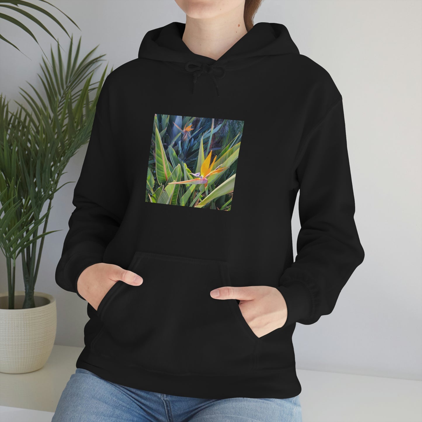 Island Style Bird of Paradise Unisex Heavy Blend™ Hooded Sweatshirt