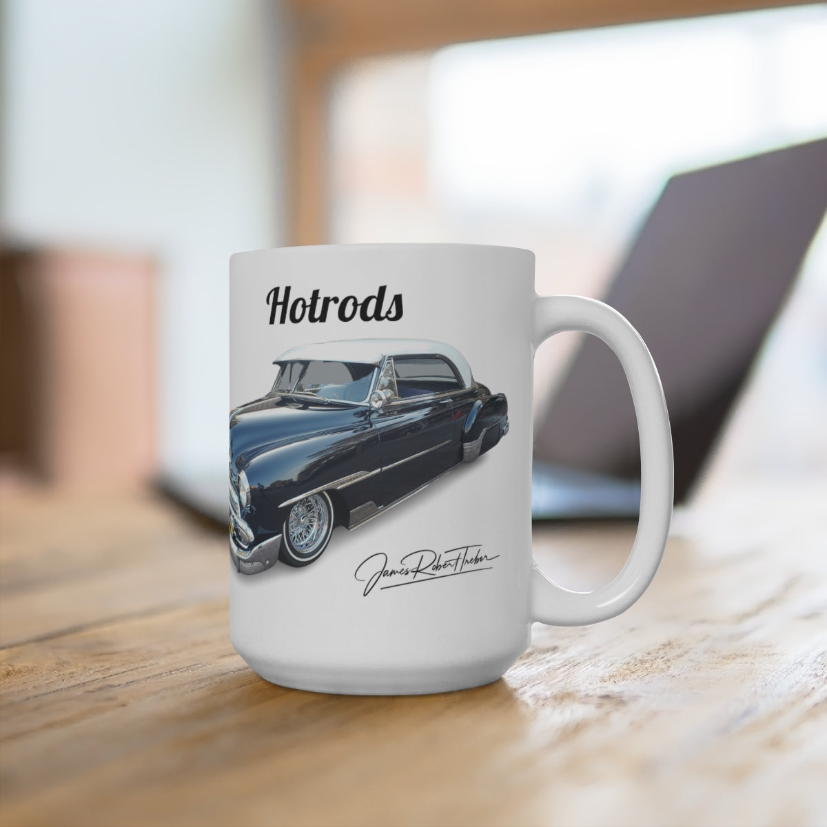 Hotrods Signature Series Ceramic Mug, 11oz and 15oz