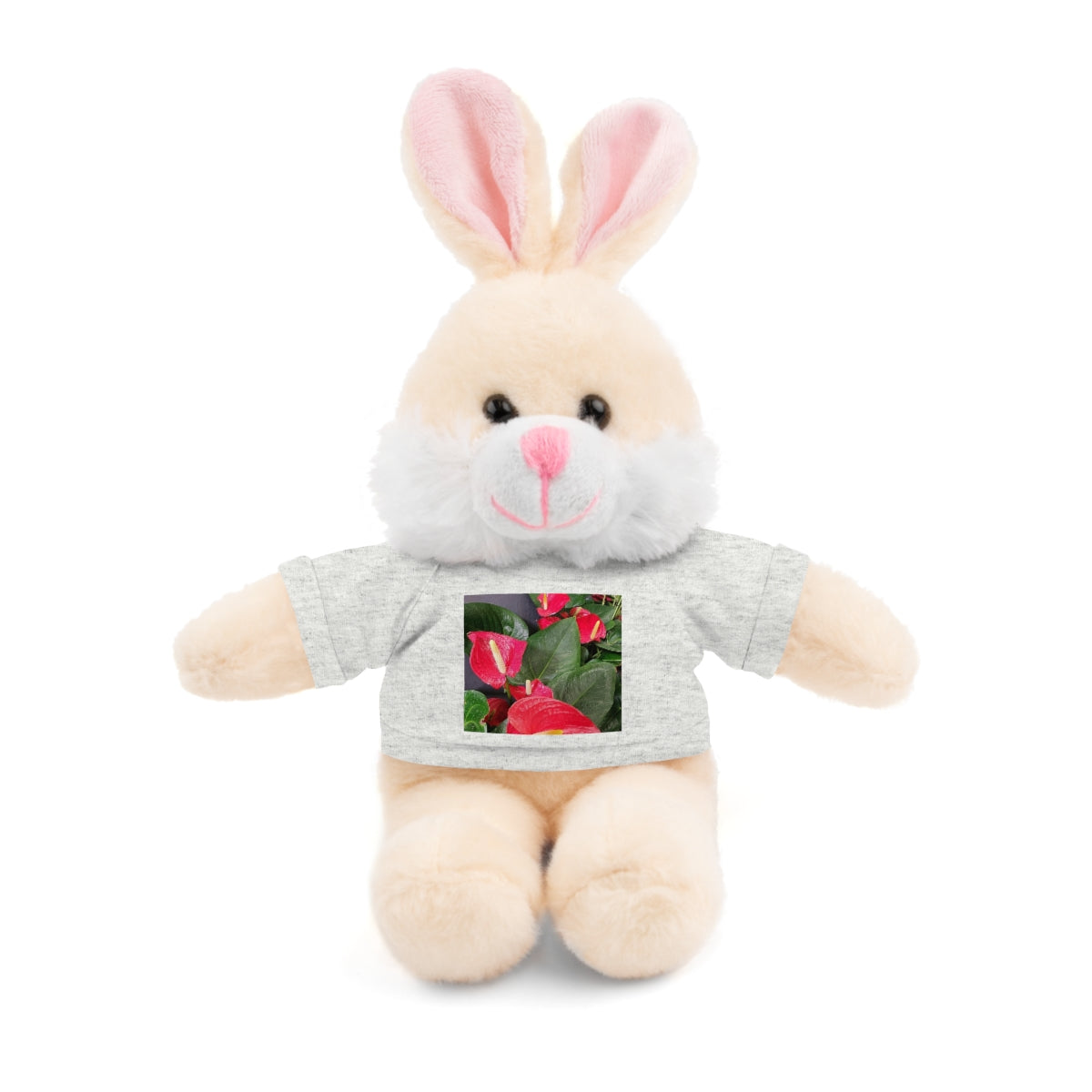 Island Style Anthurium  Stuffed Animals with Tee