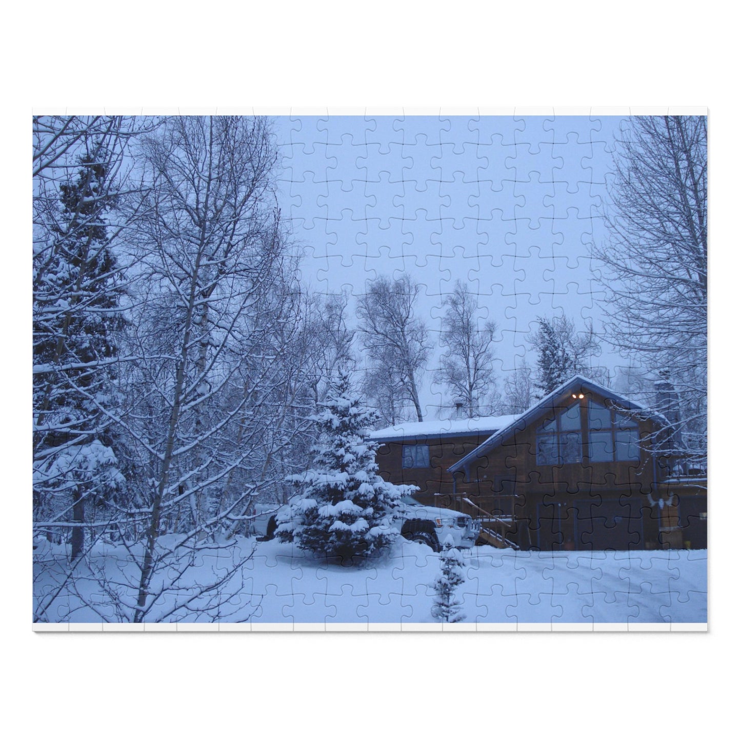 Home for the Holidays Jigsaw Puzzle (30, 110, 252, 500,1000-Piece)