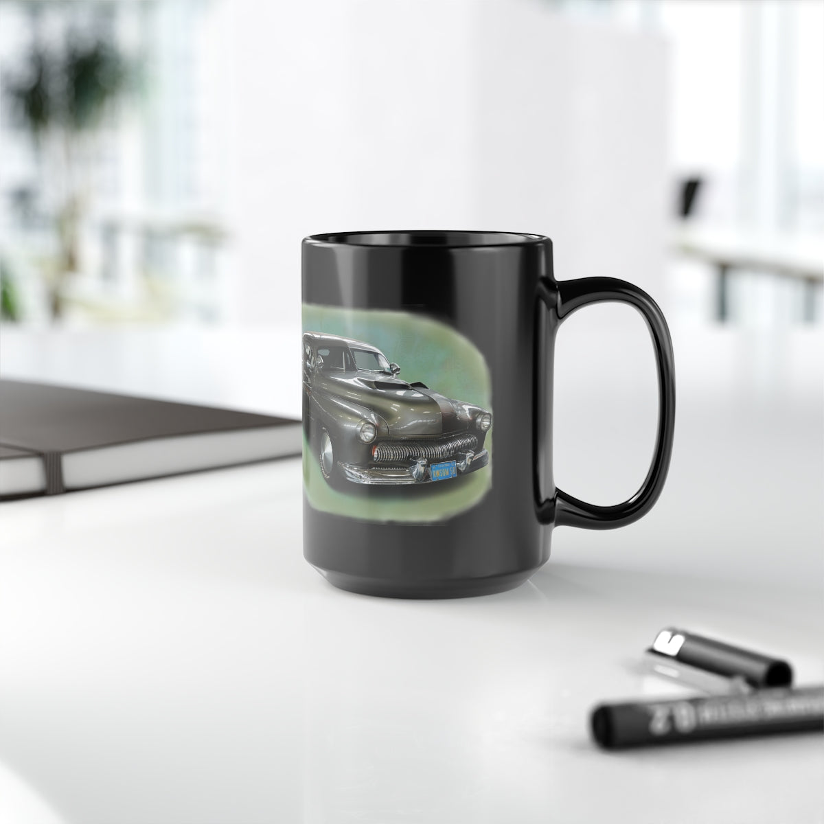 Carl's Black Mug, 15oz