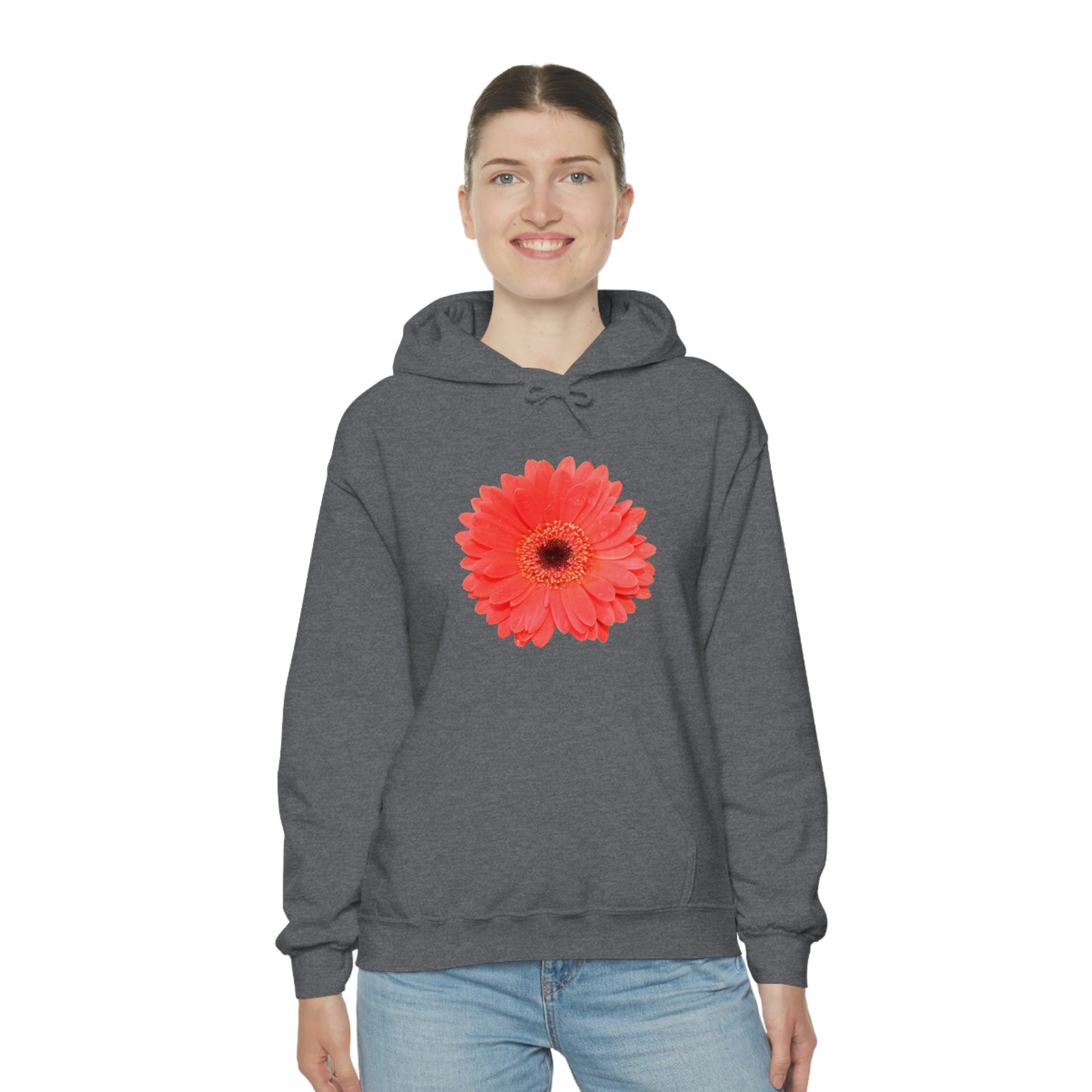 Floral Unisex Heavy Blend™ Hooded Sweatshirt