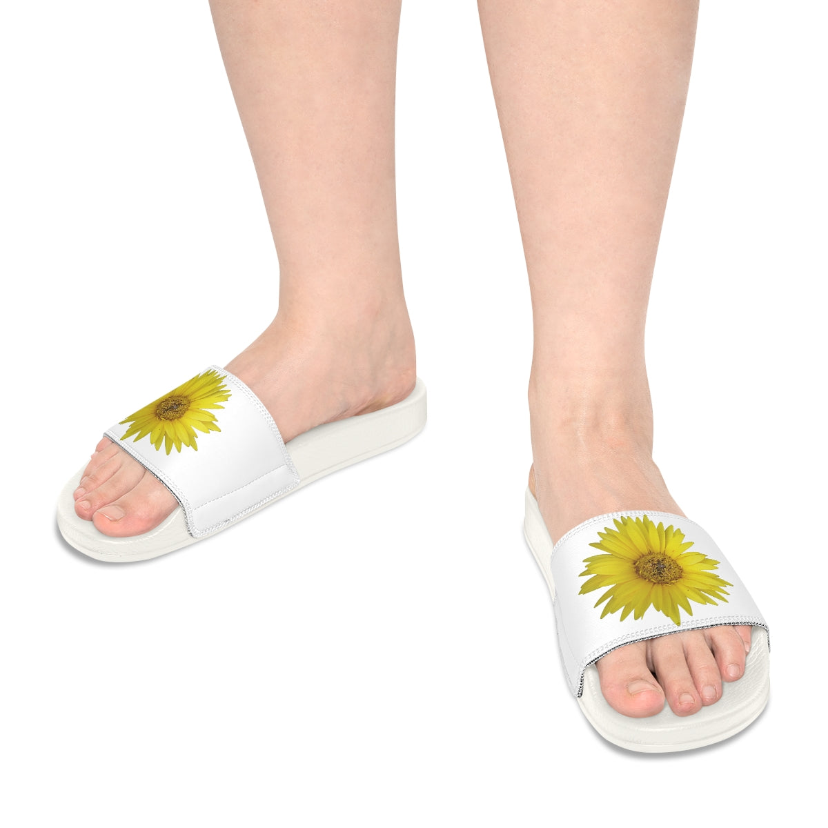 "Yellow Daisy" Signature Women's Slide Sandals