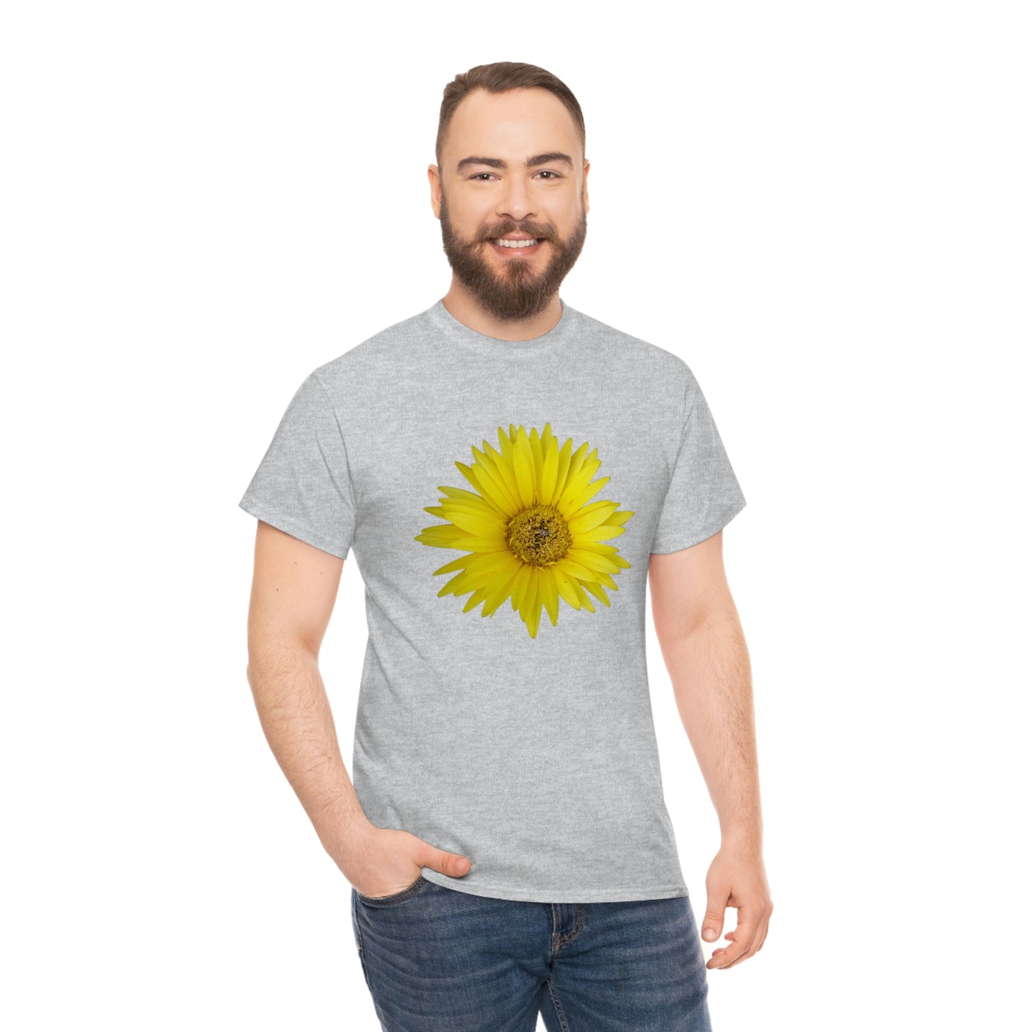 Floral Unisex Heavy Cotton Tee