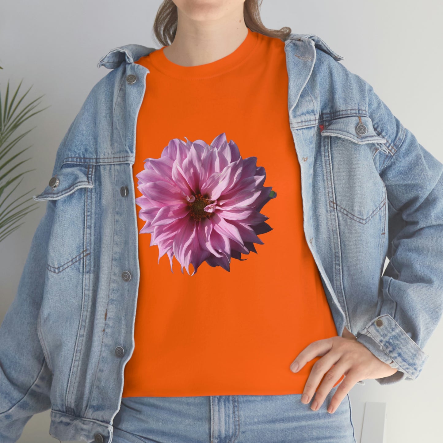 Floral Unisex Heavy Cotton Tee