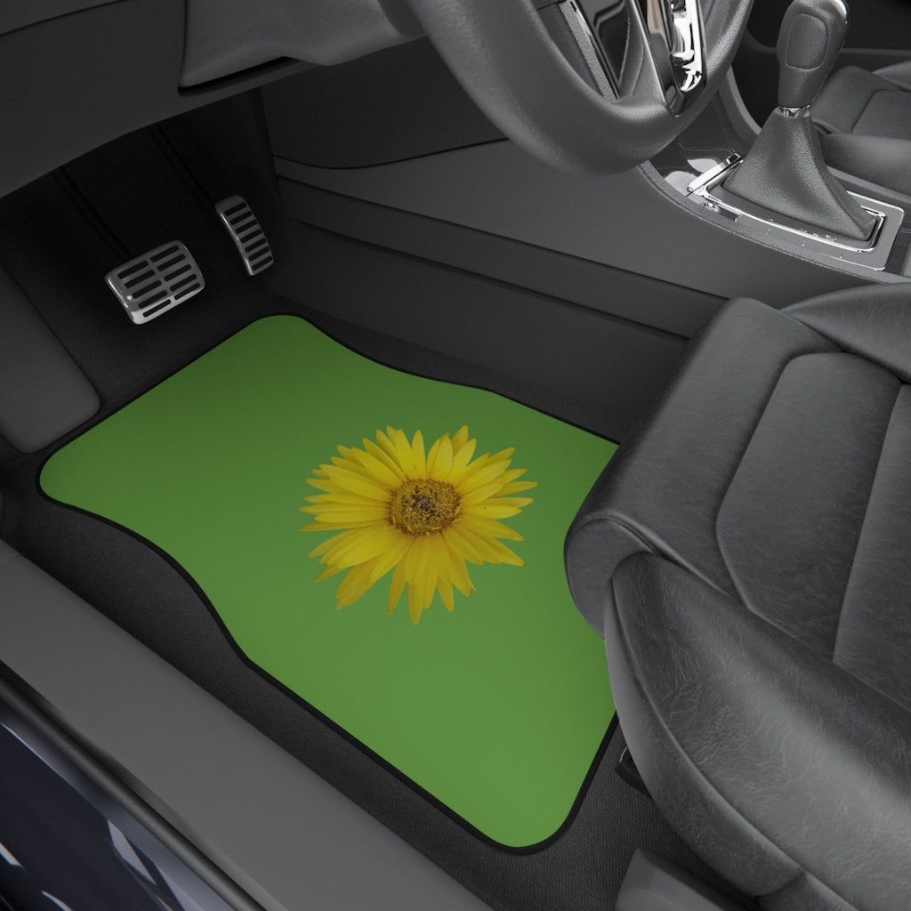 Floral "Daisy Mum" Car Mats (Set of 4)