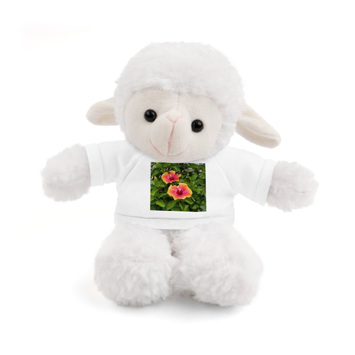 Island Style Hibiscus Stuffed Animals with Tee