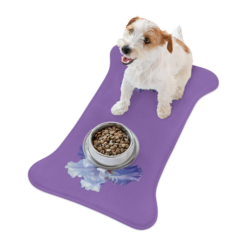 Floral "Iris" Pet Feeding Mats