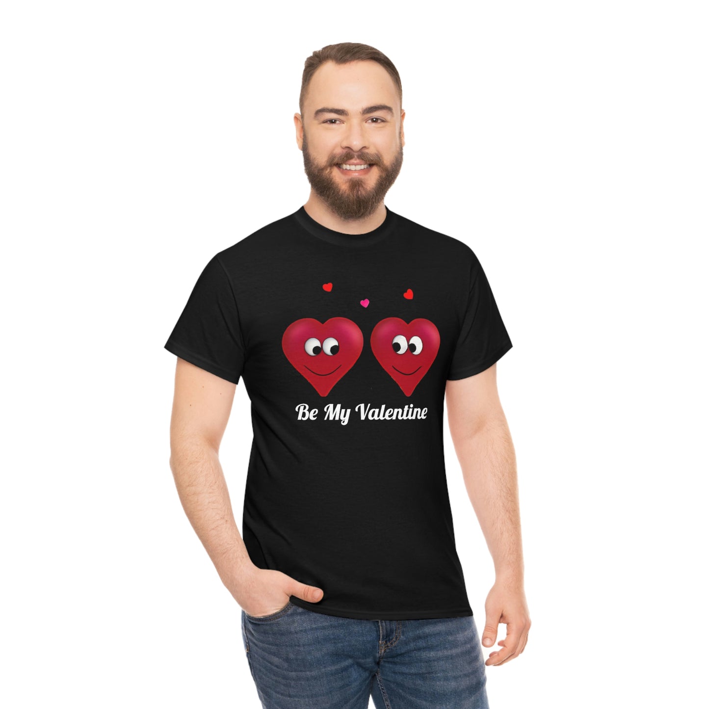 Valentine's "Be My Valentine" Unisex Heavy Cotton Tee