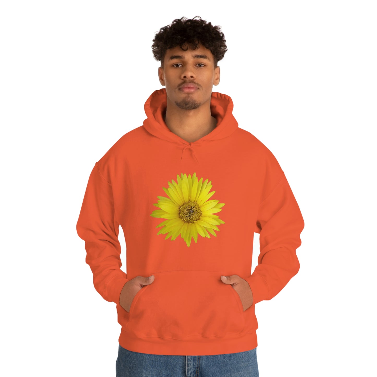 Floral Unisex Heavy Blend™ Hooded Sweatshirt