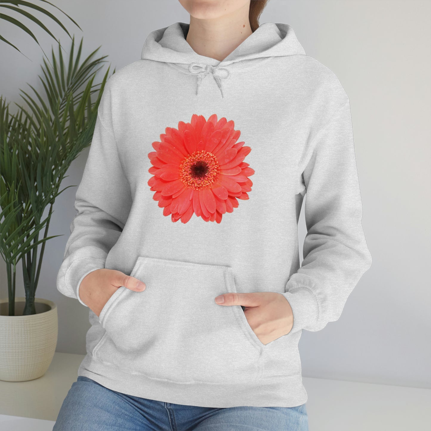 Floral Unisex Heavy Blend™ Hooded Sweatshirt