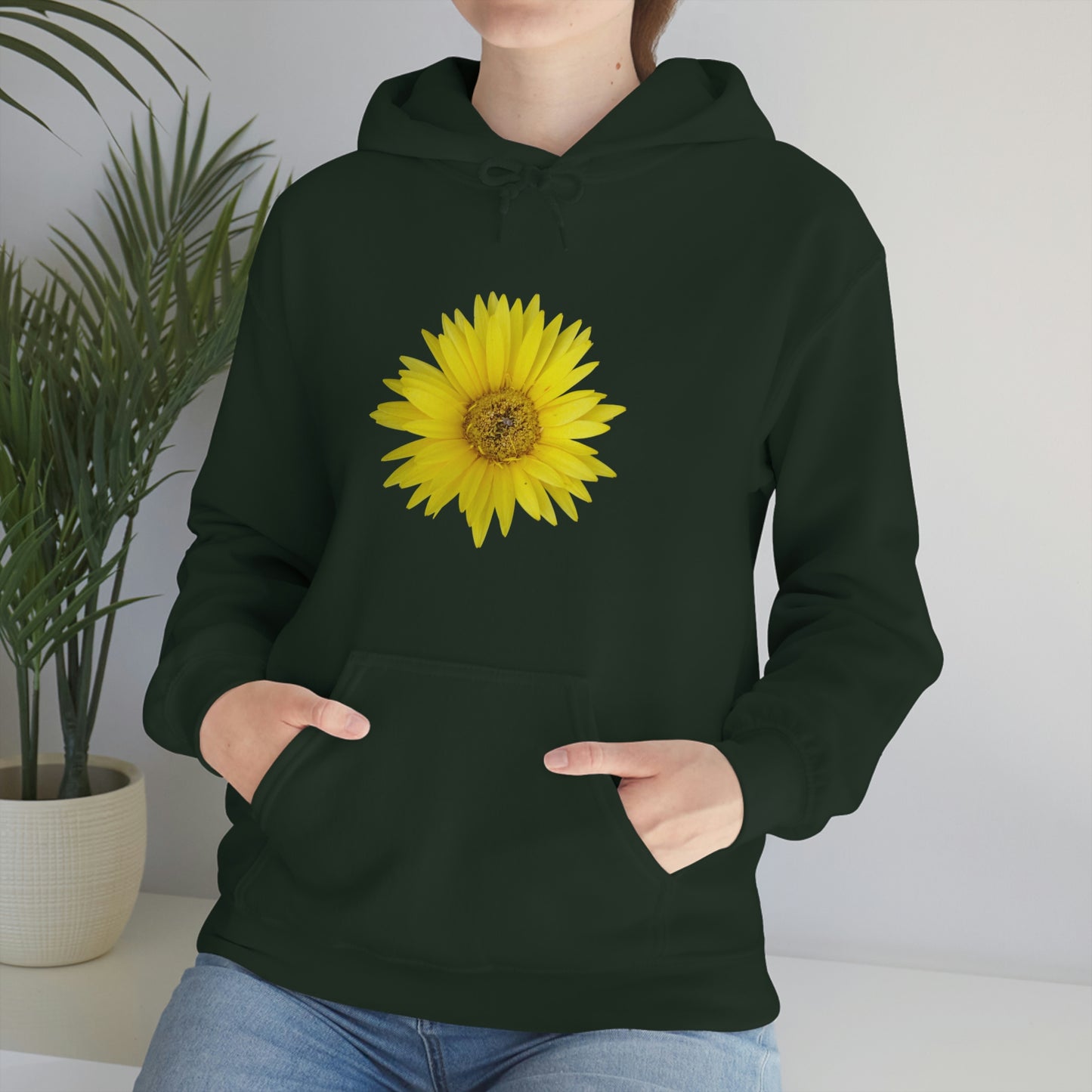 Floral Unisex Heavy Blend™ Hooded Sweatshirt