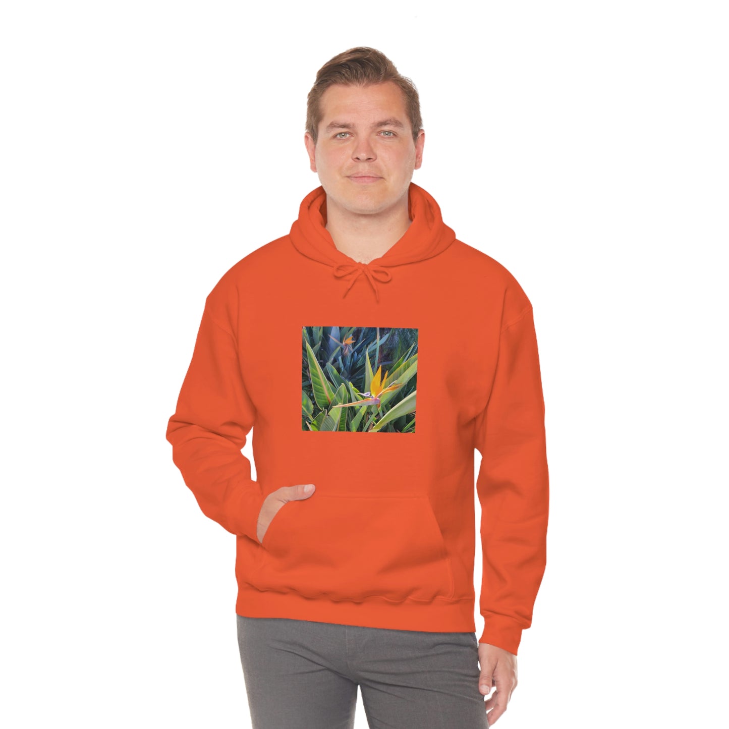 Island Style Bird of Paradise Unisex Heavy Blend™ Hooded Sweatshirt