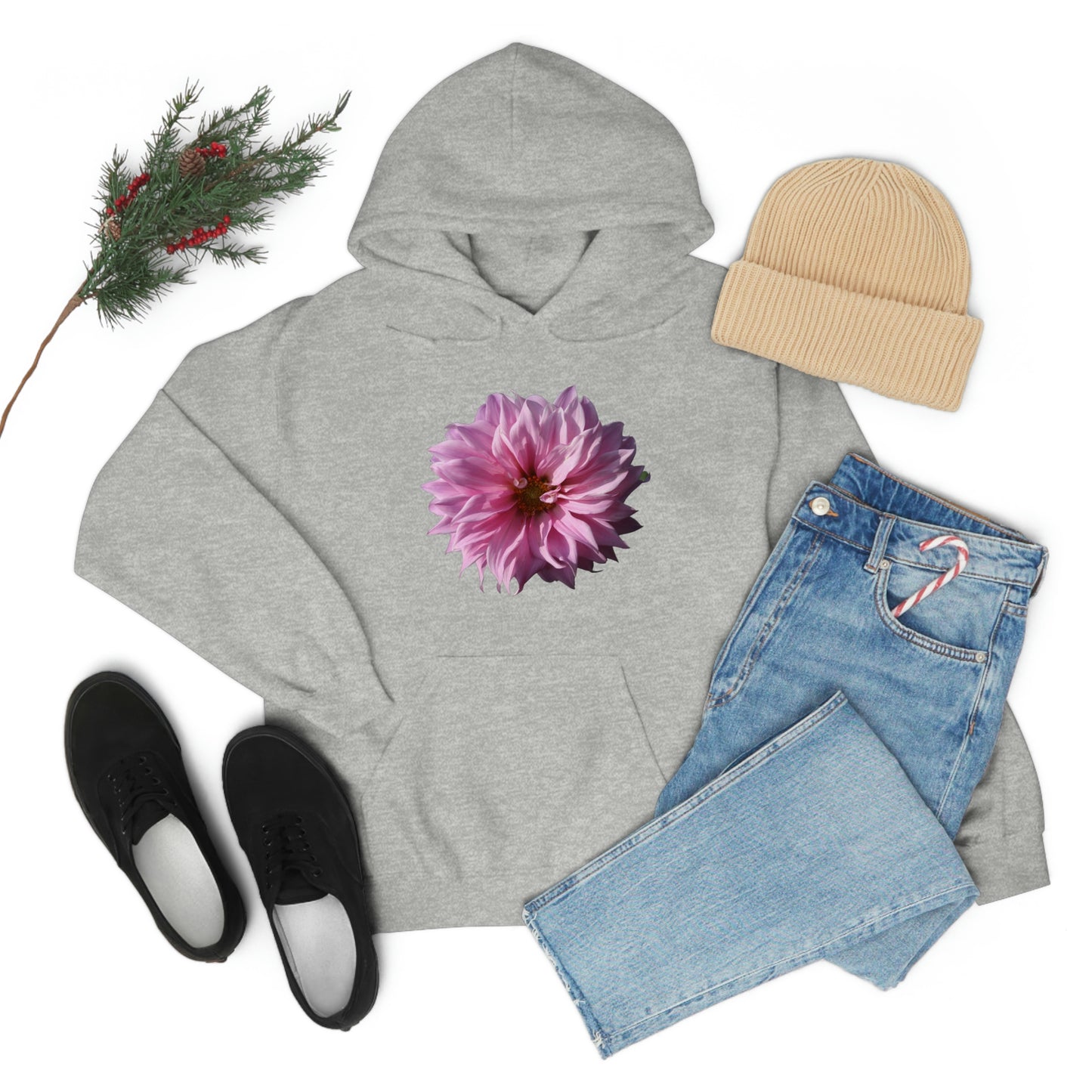 Floral Unisex Heavy Blend™ Hooded Sweatshirt