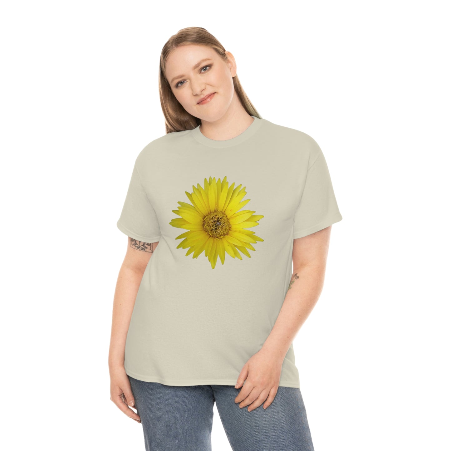 Floral Unisex Heavy Cotton Tee