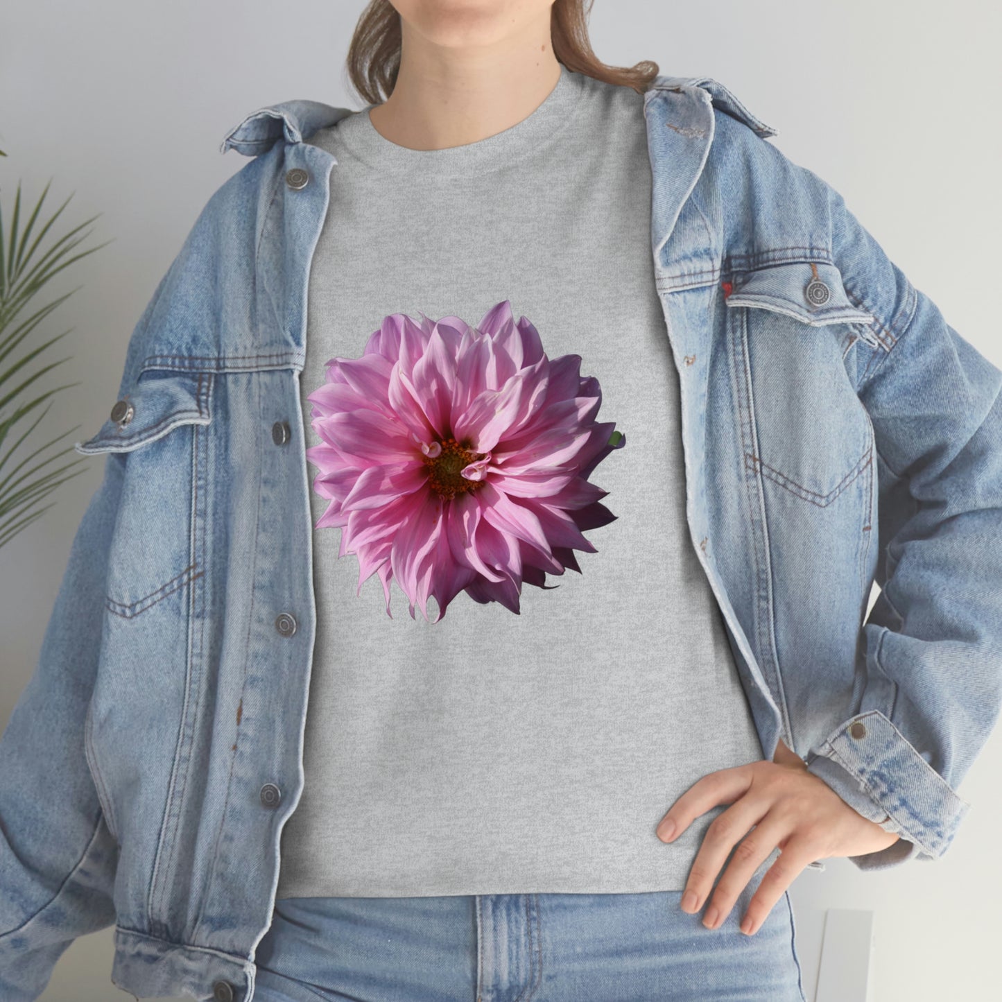 Floral Unisex Heavy Cotton Tee