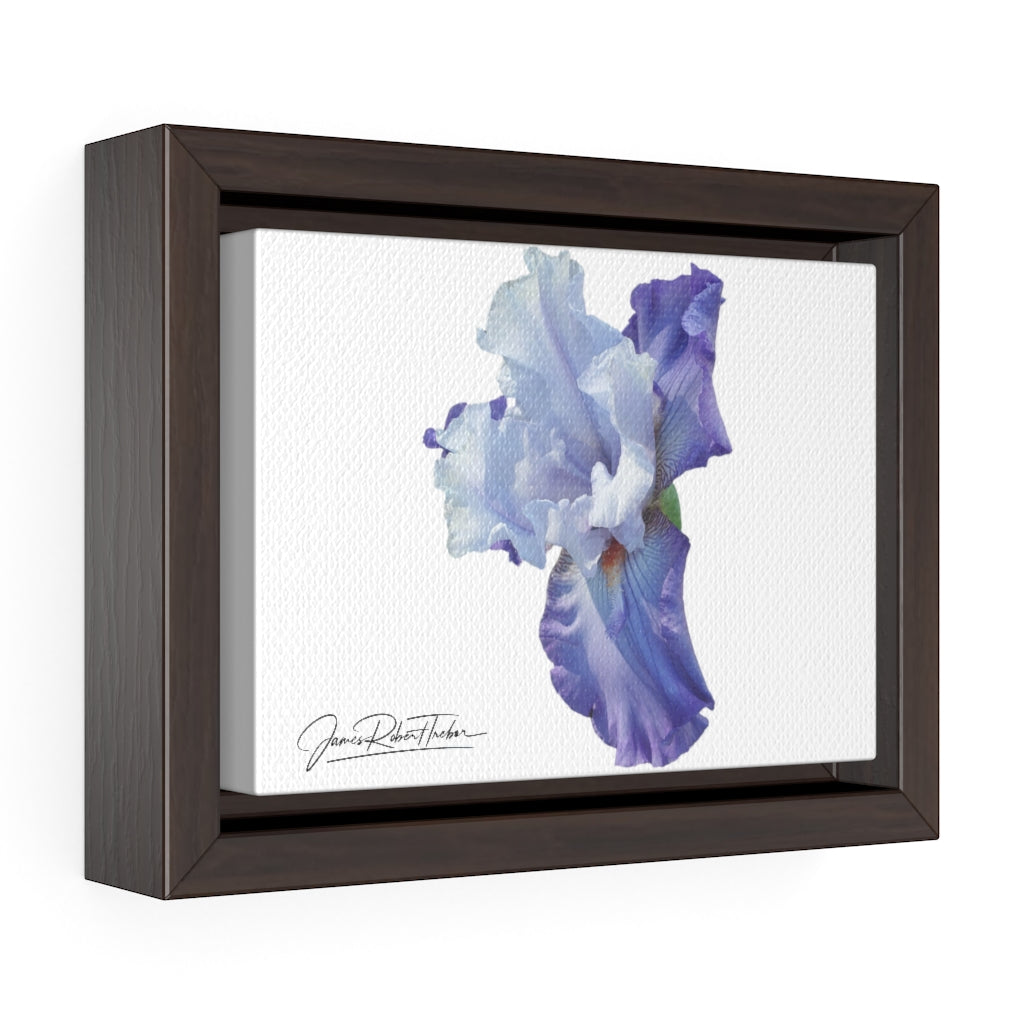 "Lavender Iris" Gallery Canvas Wrap, Horizontal Frame