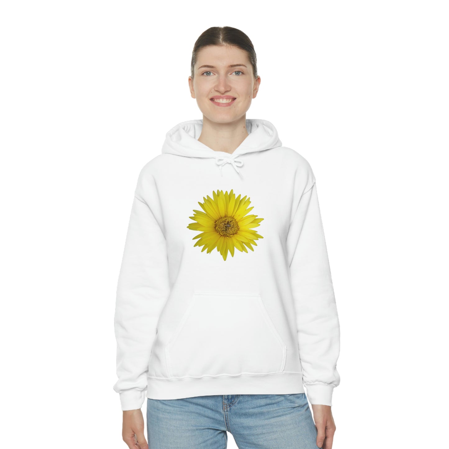 Floral Unisex Heavy Blend™ Hooded Sweatshirt