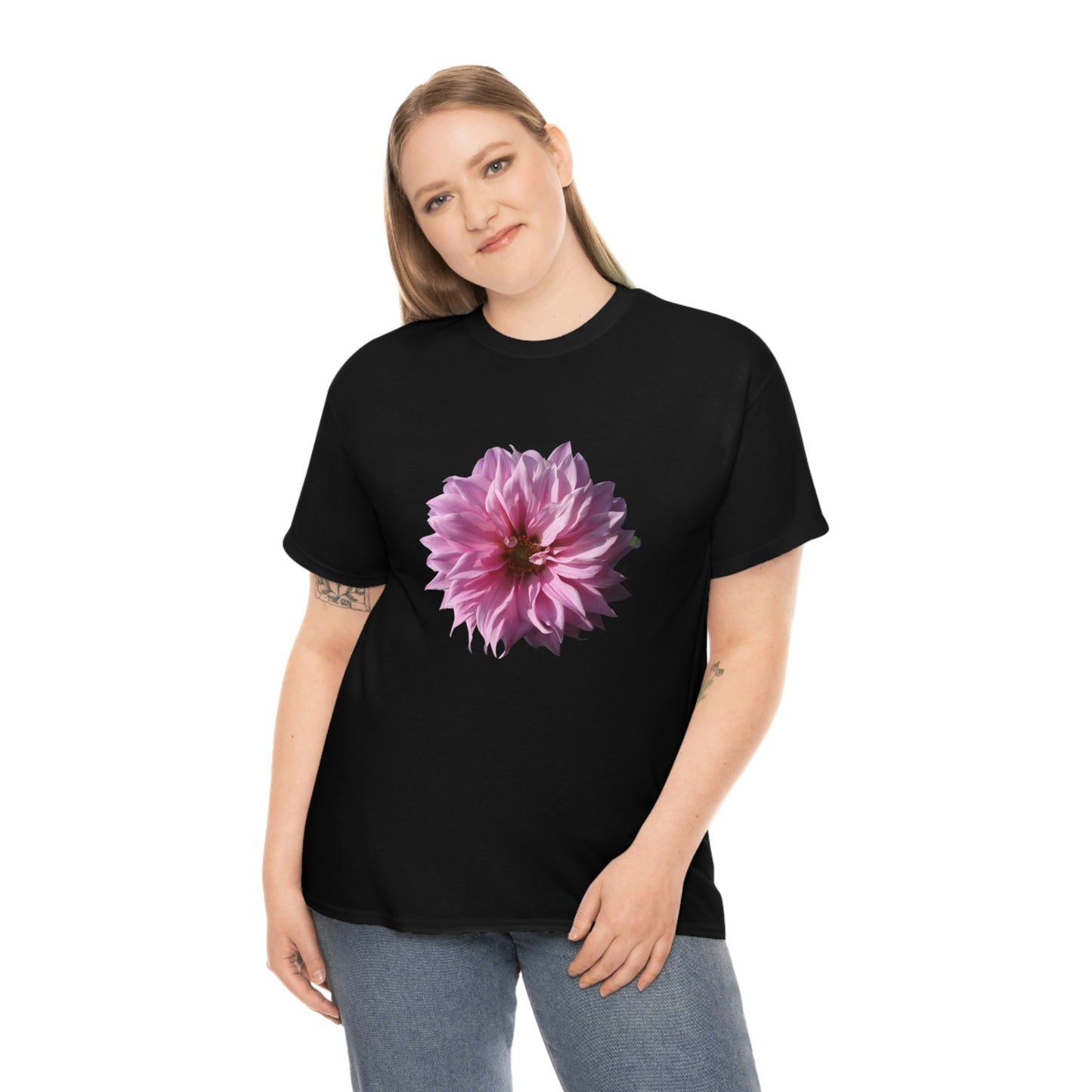 Floral Unisex Heavy Cotton Tee