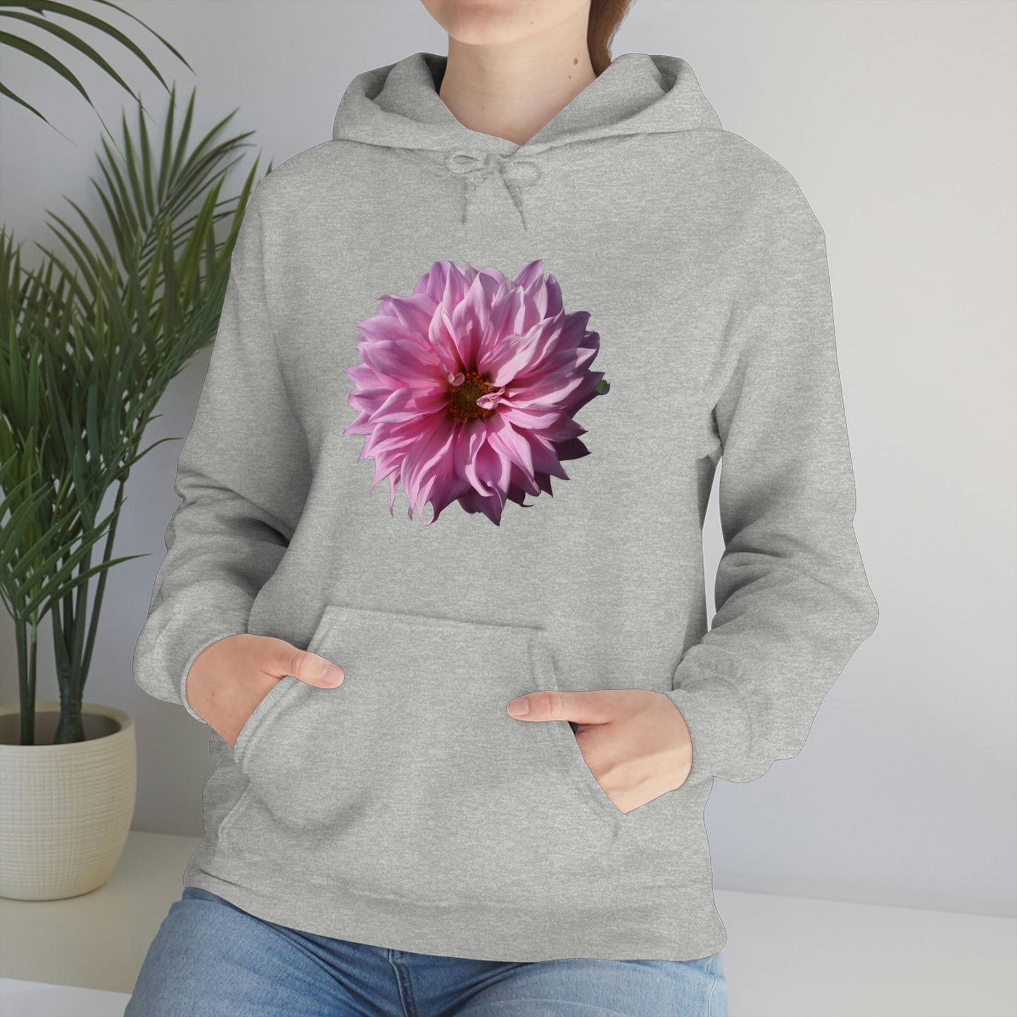 Floral Unisex Heavy Blend™ Hooded Sweatshirt