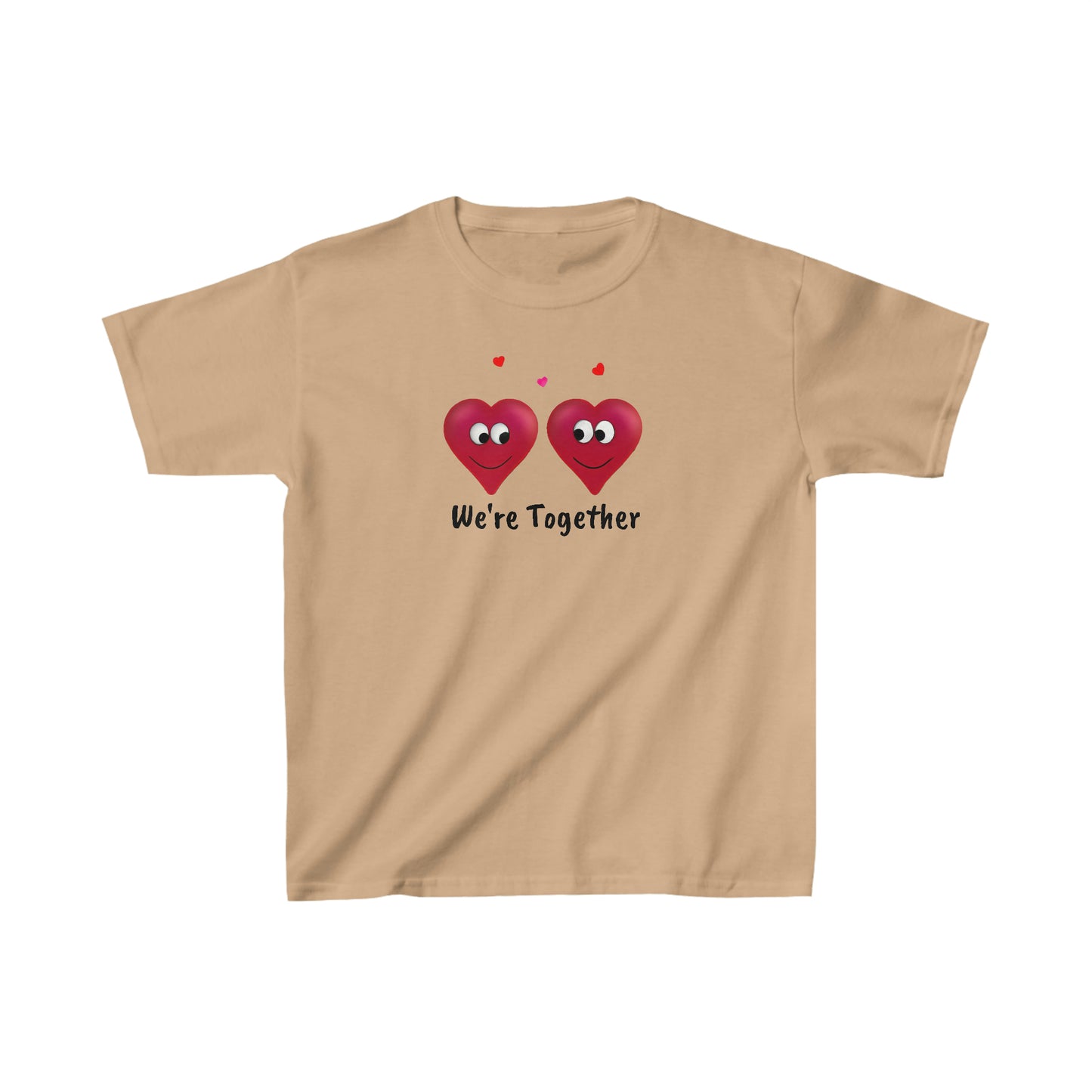 Valentine's "We're Together" Kids Heavy Cotton™ Tee