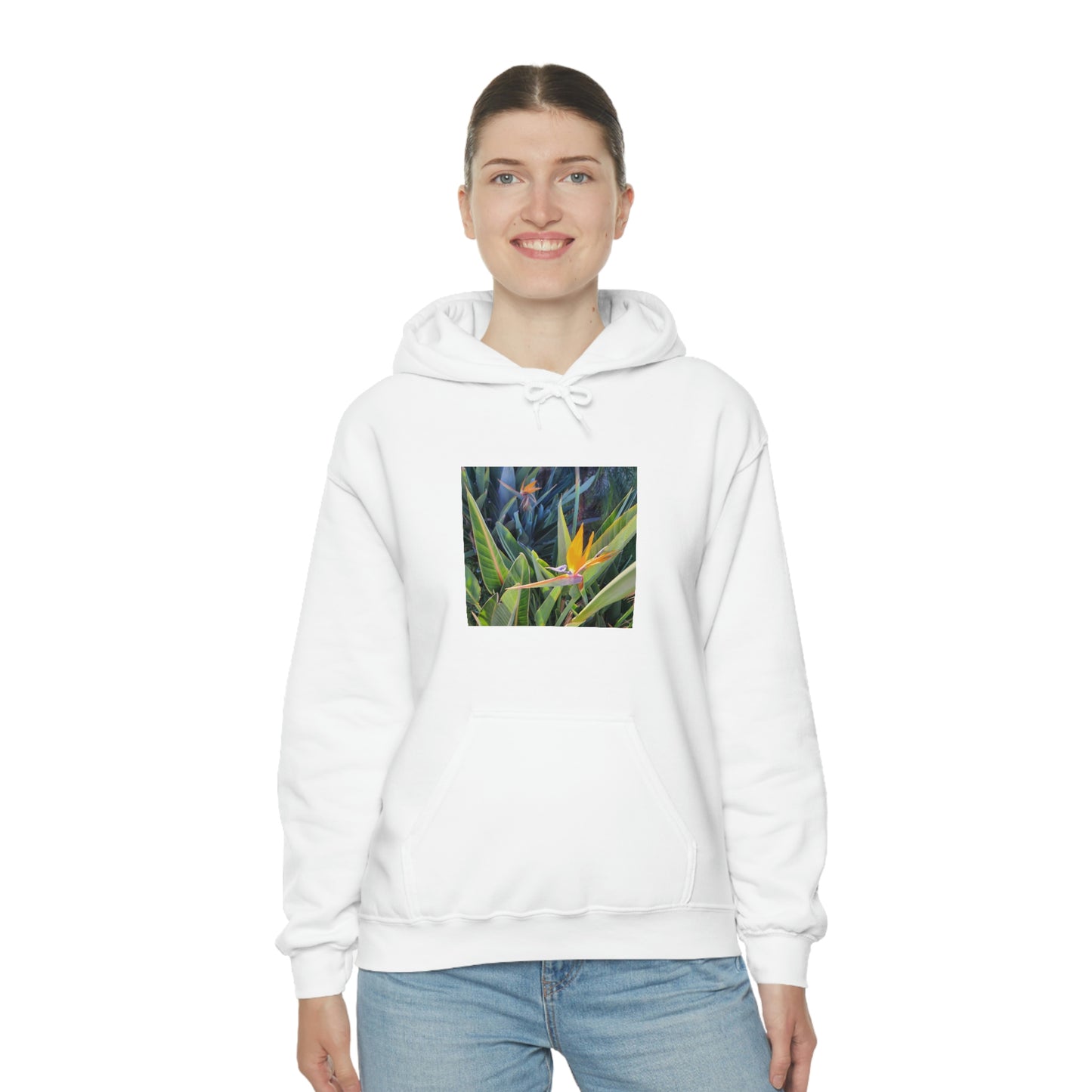 Island Style Bird of Paradise Unisex Heavy Blend™ Hooded Sweatshirt