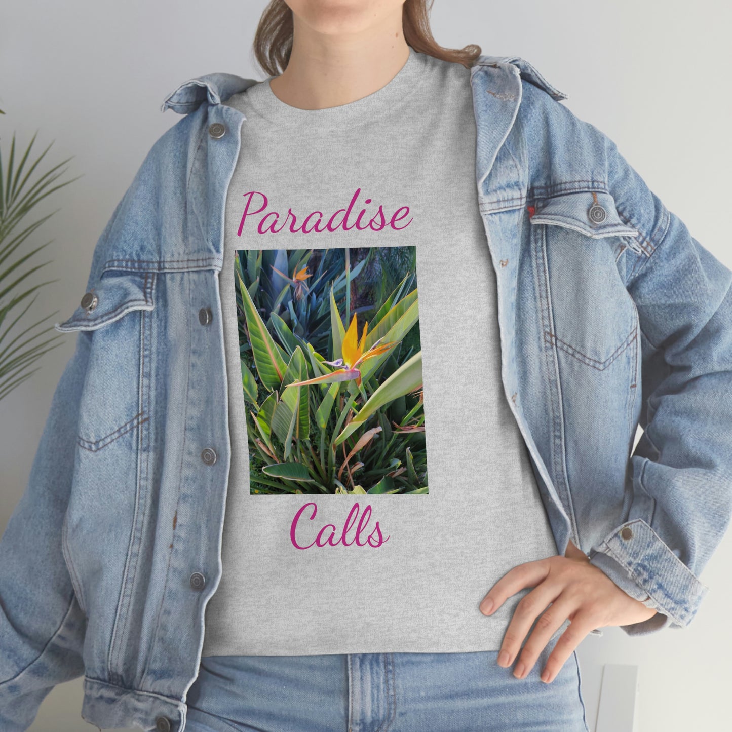 Islander Bird of Paradise Unisex Heavy Cotton Tee