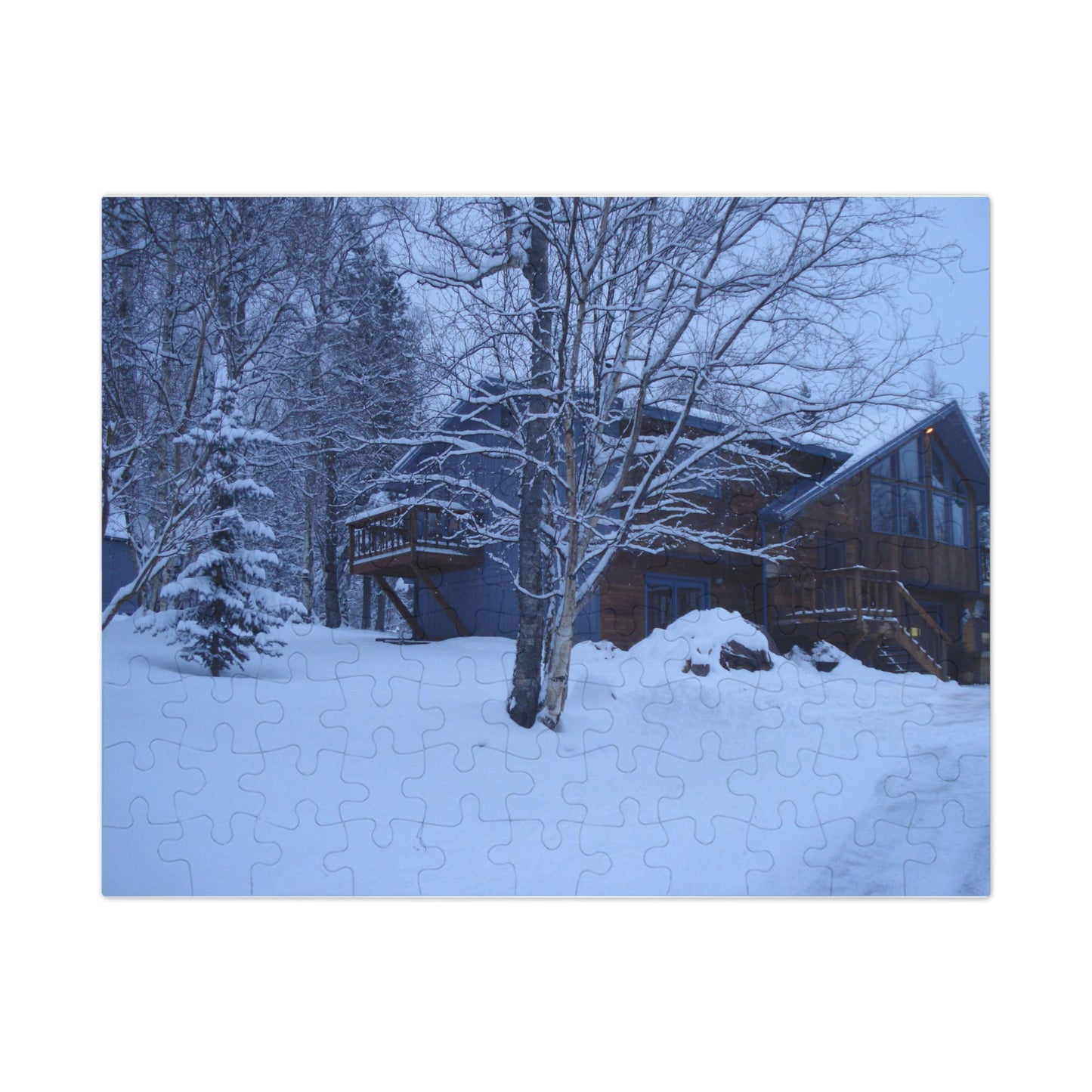 Snow House Jigsaw Puzzle (30, 110, 252, 500,1000-Piece)