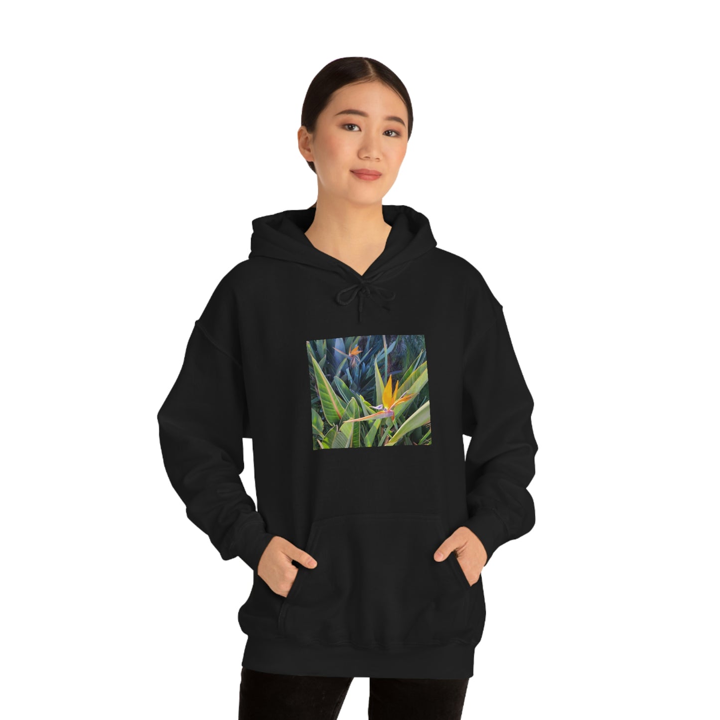 Island Style Bird of Paradise Unisex Heavy Blend™ Hooded Sweatshirt