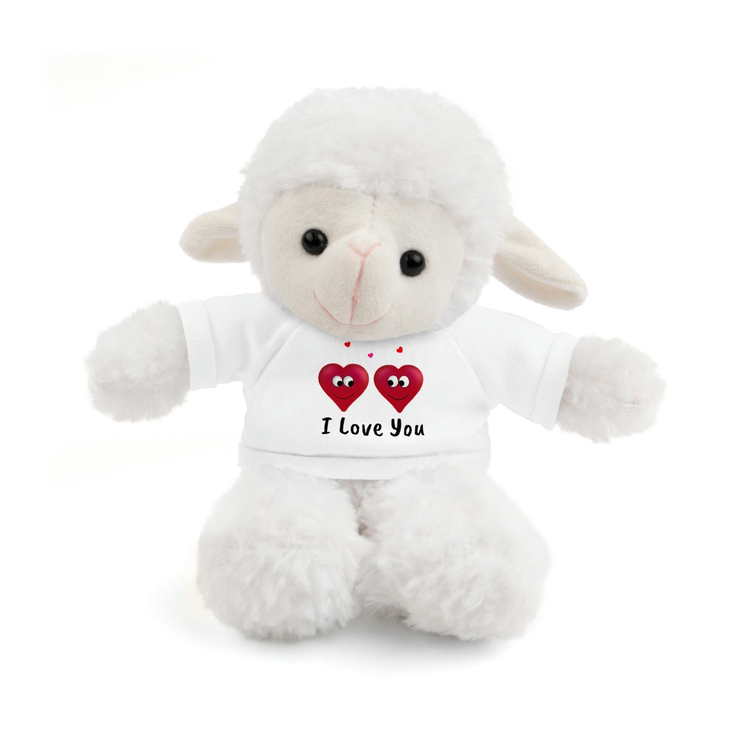 Valentine's "I Love You" Stuffed Animals with Tee