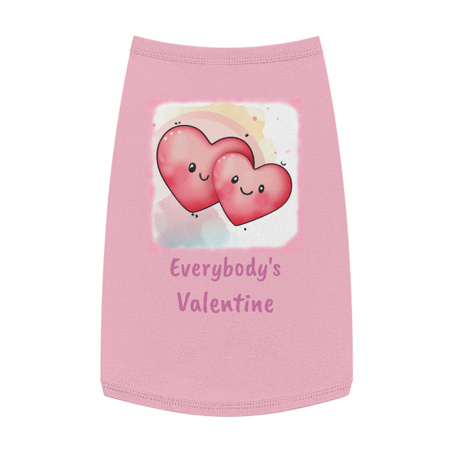 Valentine's Pink Pet Tank Top