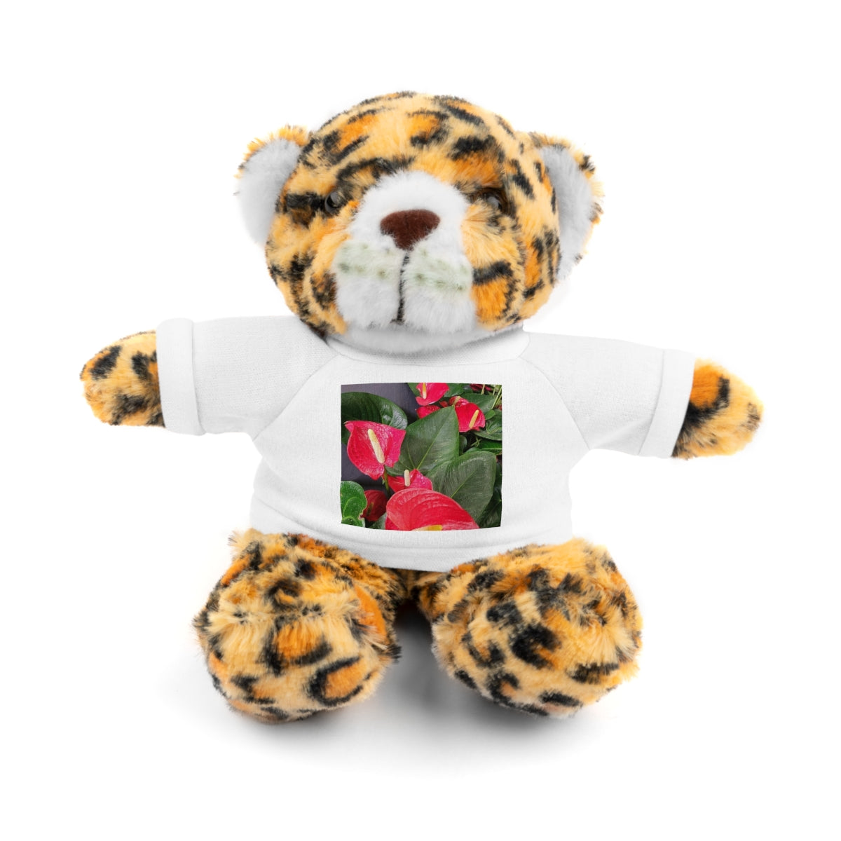 Island Style Anthurium  Stuffed Animals with Tee