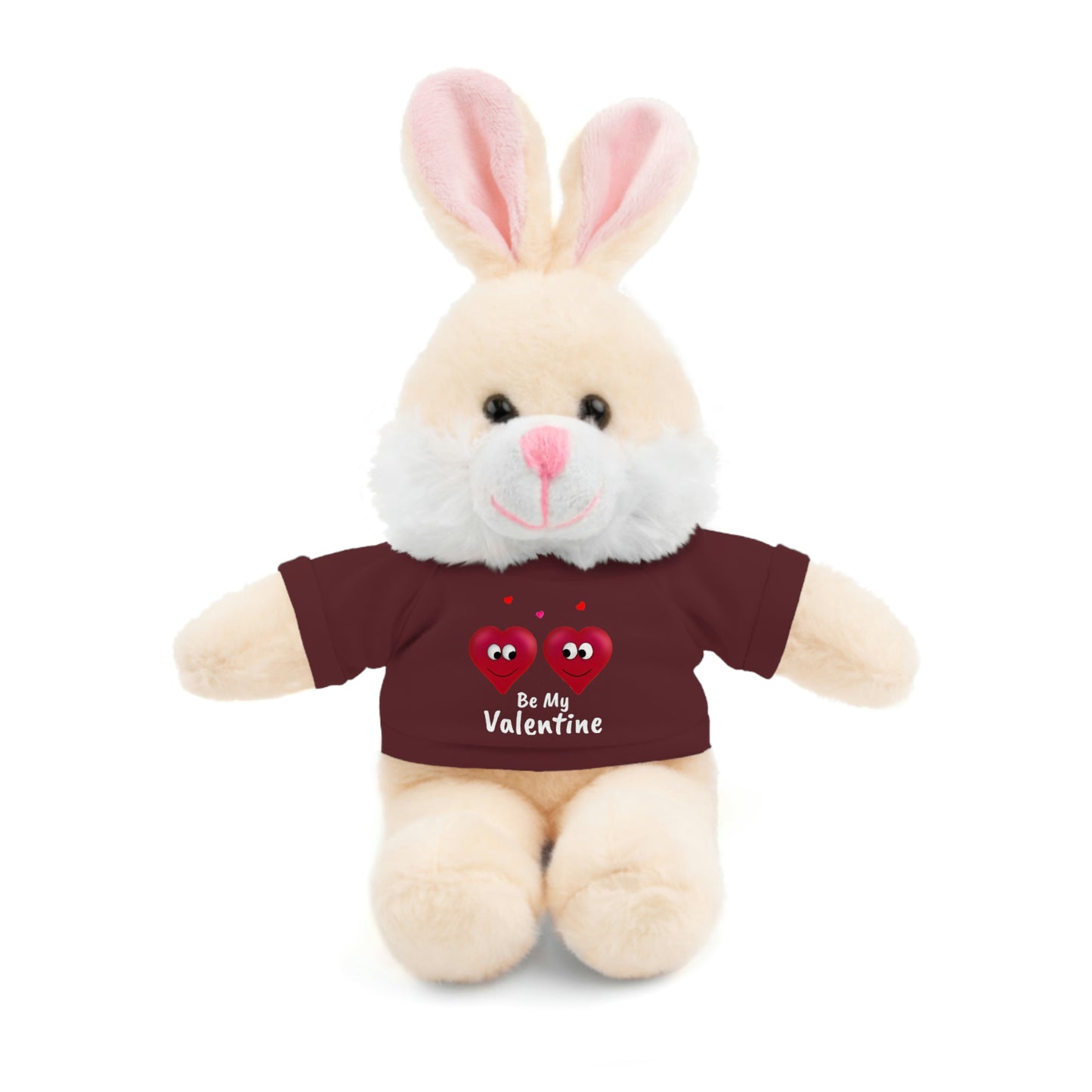 Valentine's "Be My Valentine" Stuffed Animals with Tee