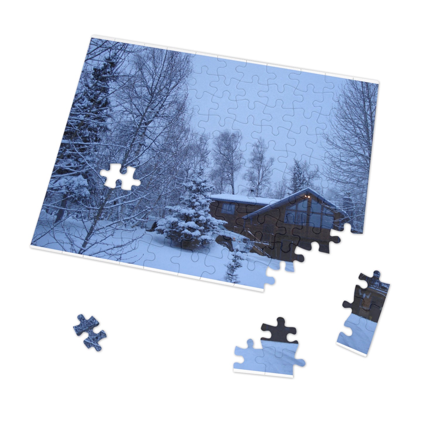 Home for the Holidays Jigsaw Puzzle (30, 110, 252, 500,1000-Piece)