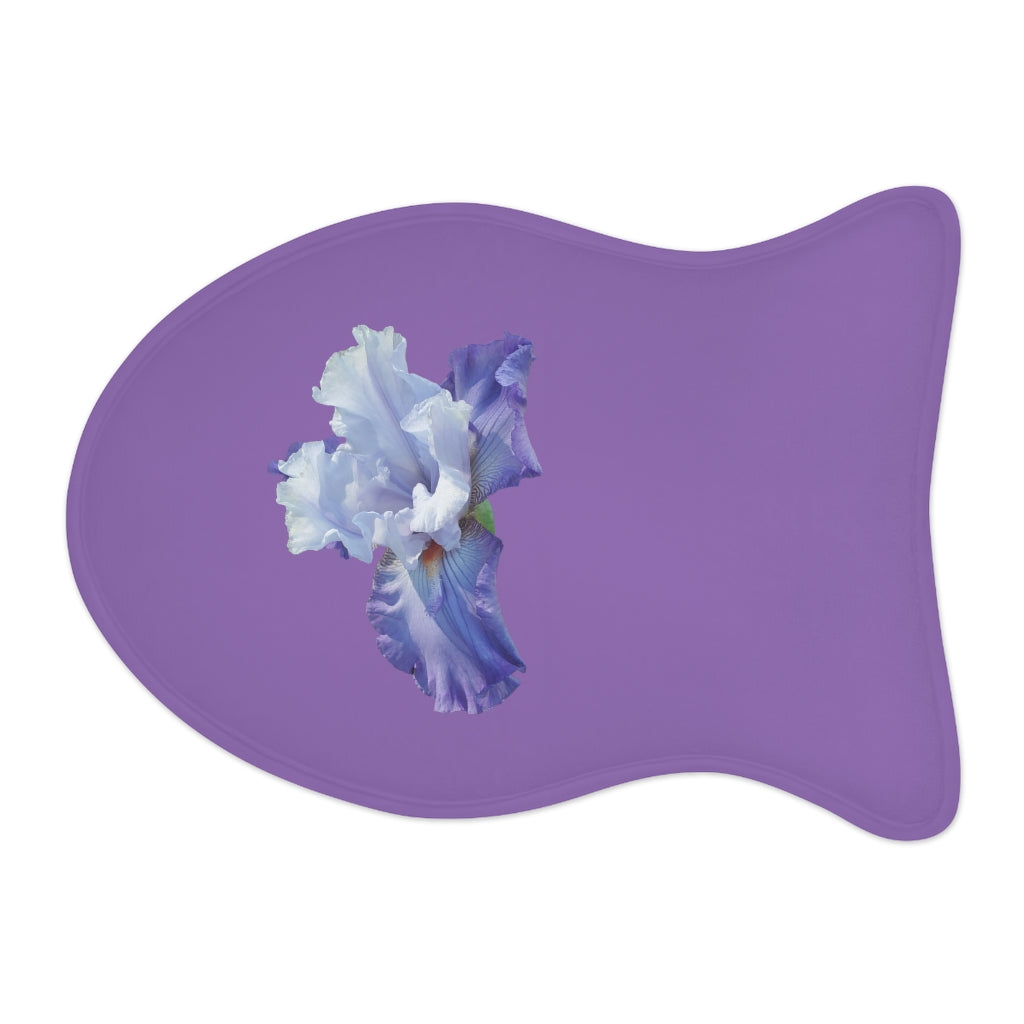 Floral "Iris" Pet Feeding Mats