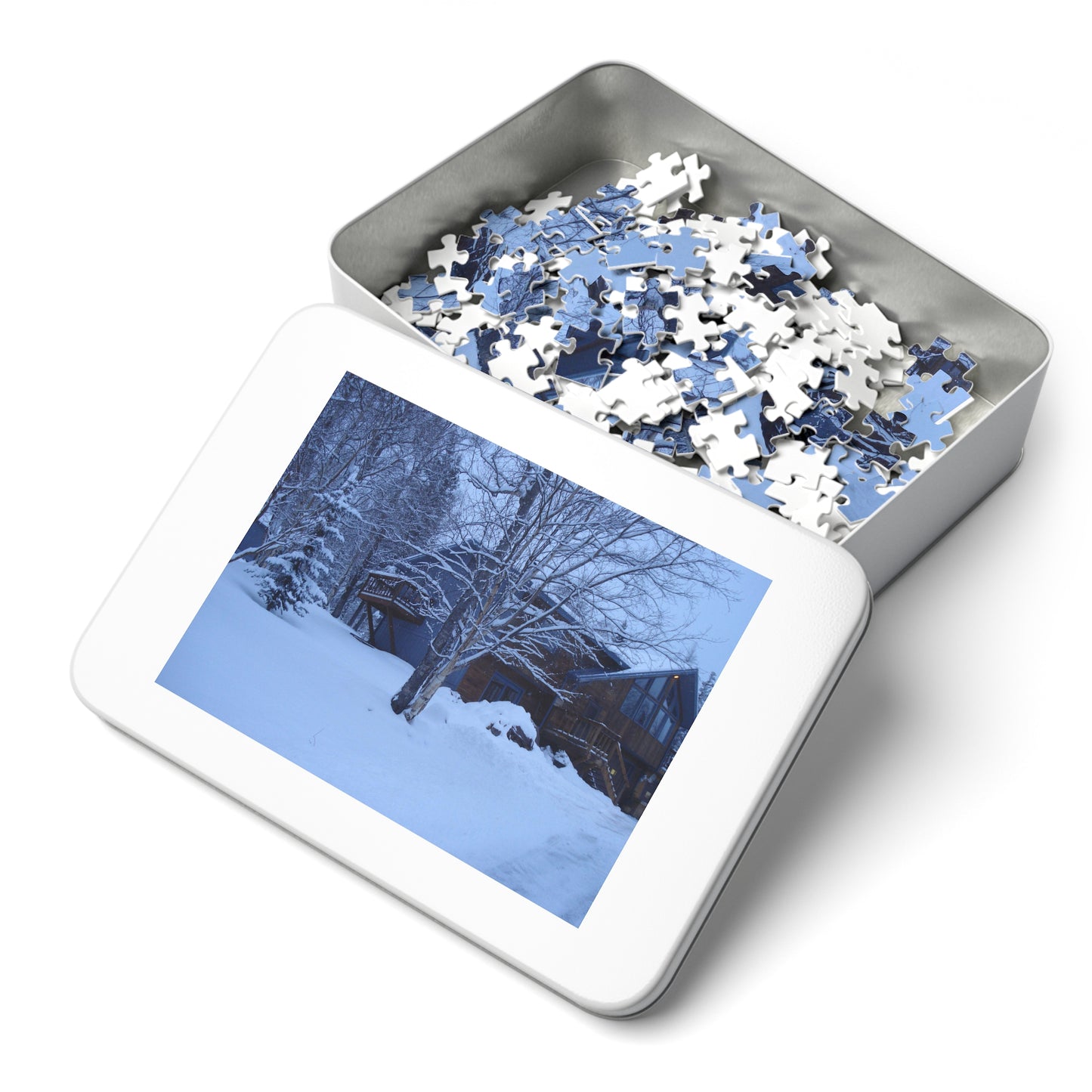 Snow House Jigsaw Puzzle (30, 110, 252, 500,1000-Piece)