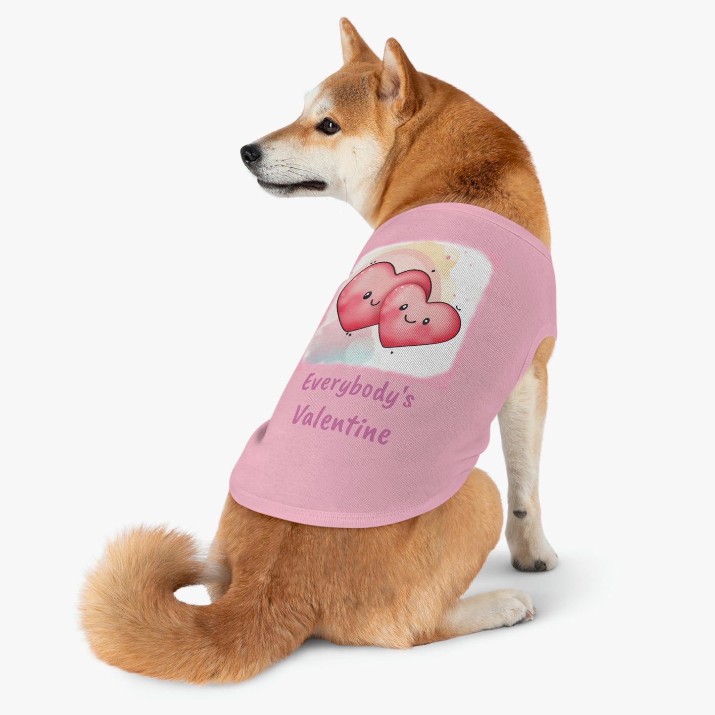 Valentine's Pink Pet Tank Top