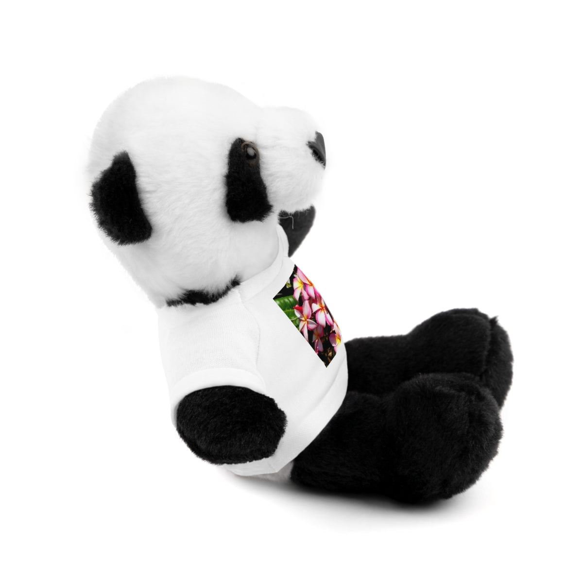 Island Style Striped Plumeria  Stuffed Animals with Tee