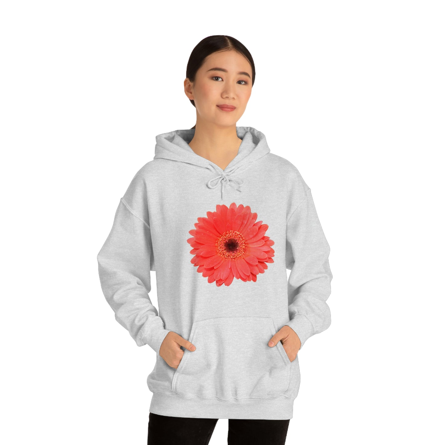 Floral Unisex Heavy Blend™ Hooded Sweatshirt