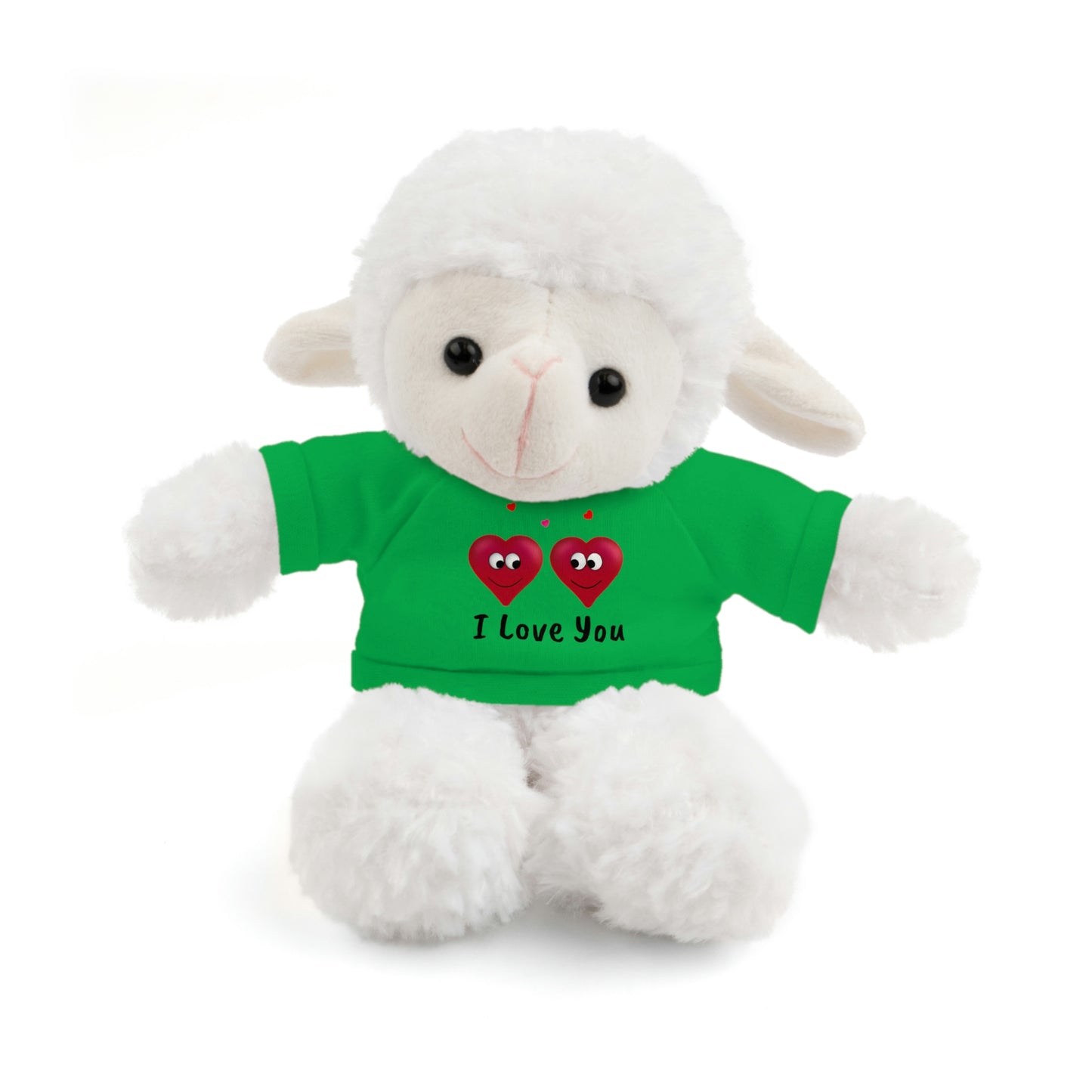 Valentine's "I Love You" Stuffed Animals with Tee