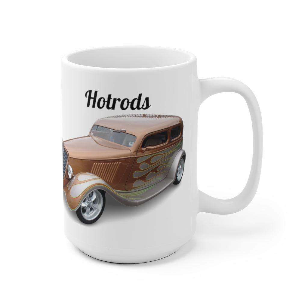 Hotrods Signature Series Ceramic Mug, 11oz and 15oz