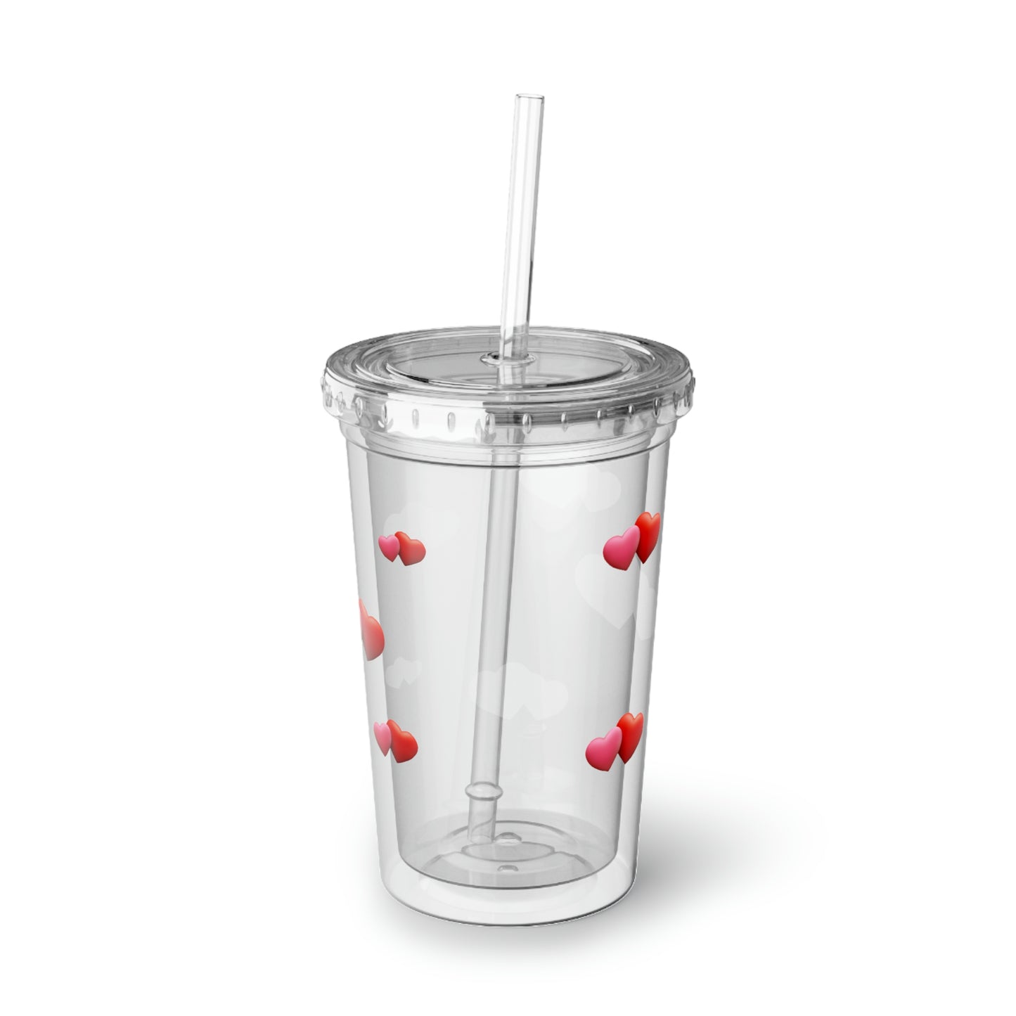 Valentine Hearts Suave Acrylic Cup