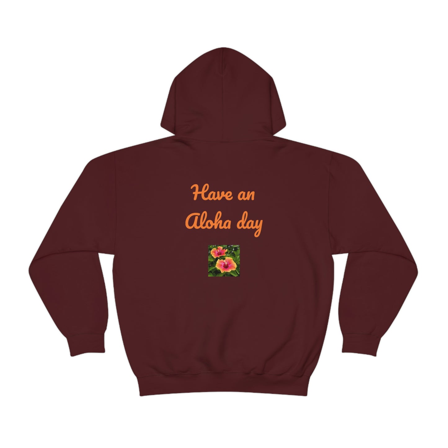 Islander Hibiscus Unisex Heavy Blend™ Hooded Sweatshirt