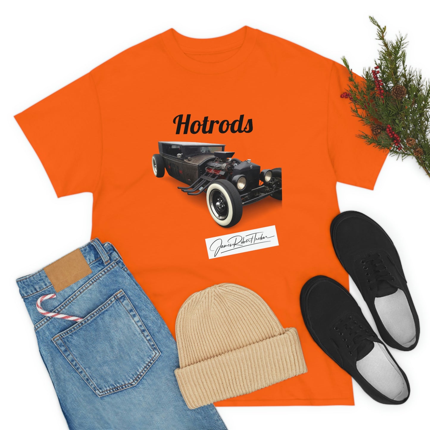 Hotrods Signature "Rat Rod" Unisex Heavy Cotton Tee