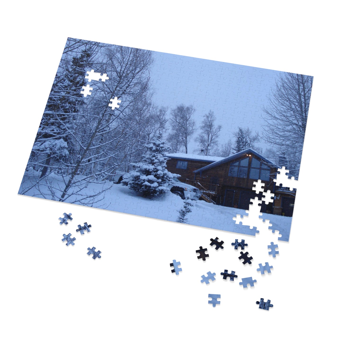 Home for the Holidays Jigsaw Puzzle (30, 110, 252, 500,1000-Piece)